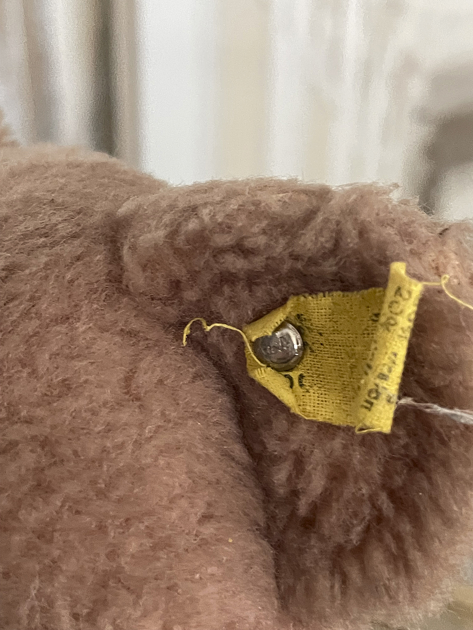 Süßer Vintage Teddybär Steif***