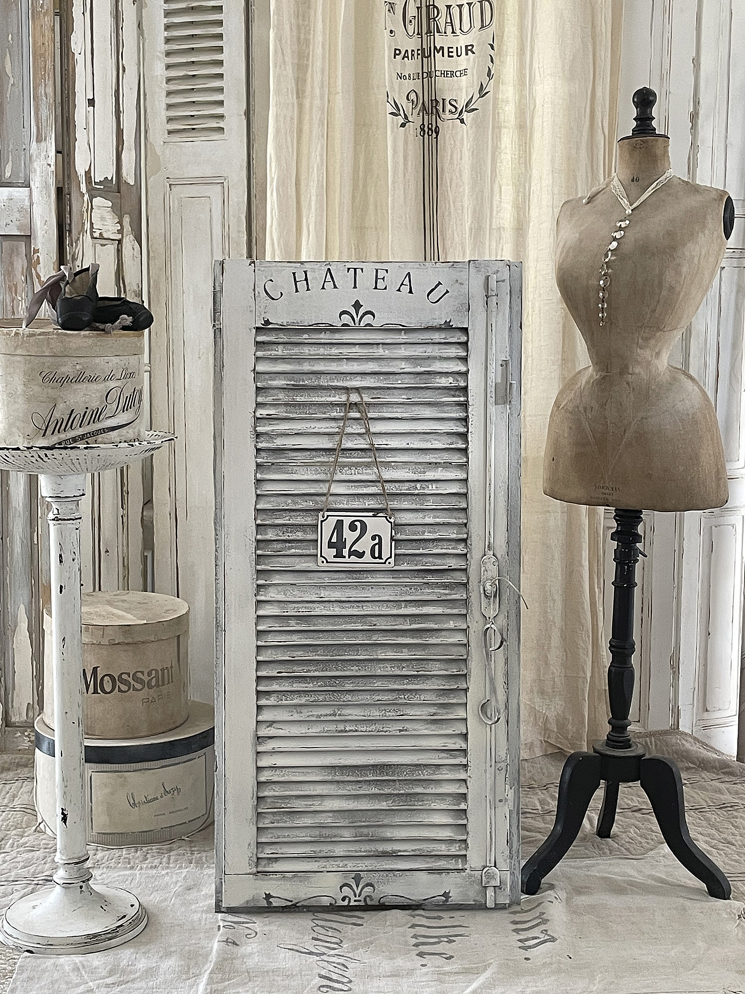 Original Shabby Lamellenladen 42a***