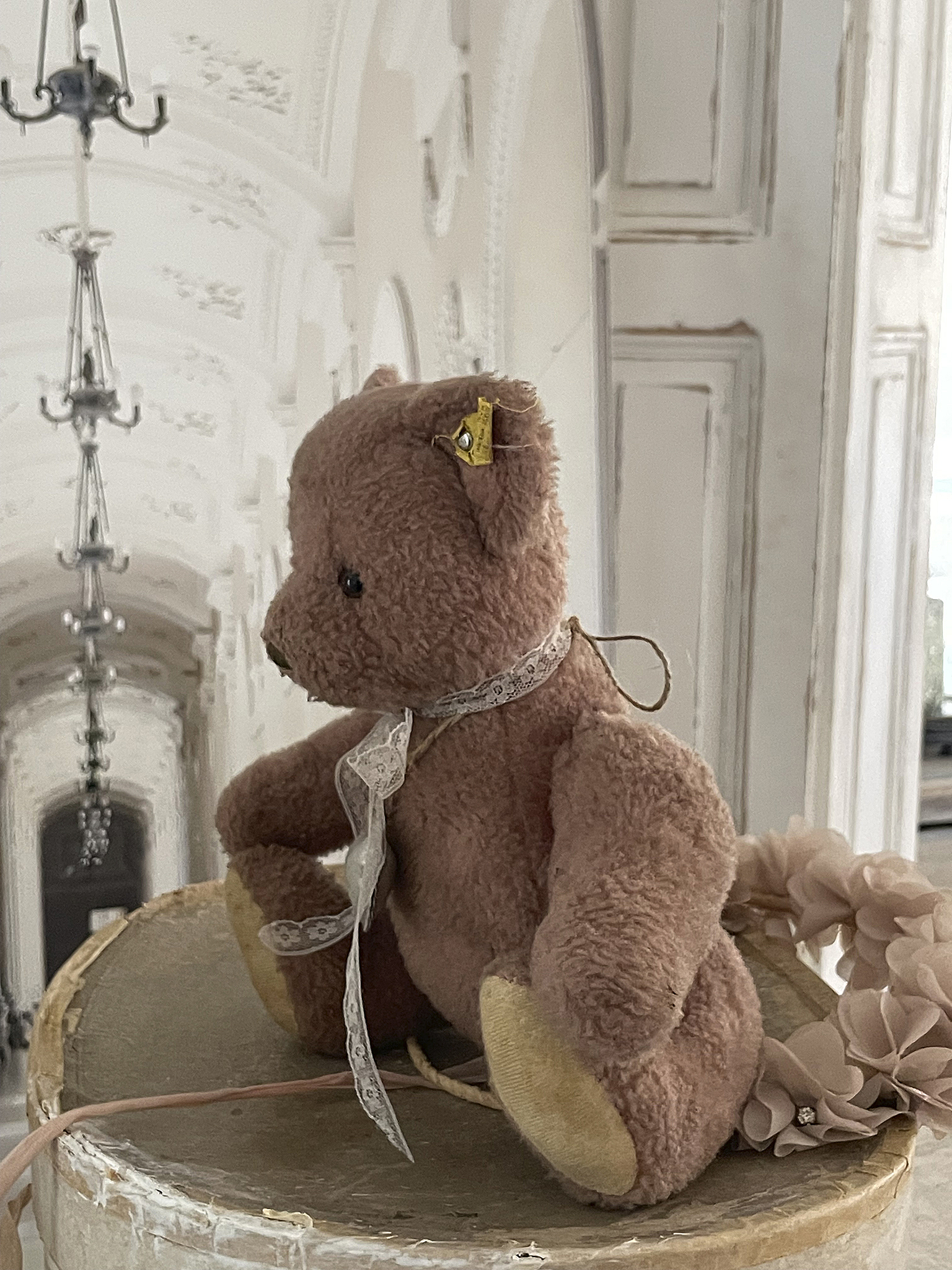 Süßer Vintage Teddybär Steif***